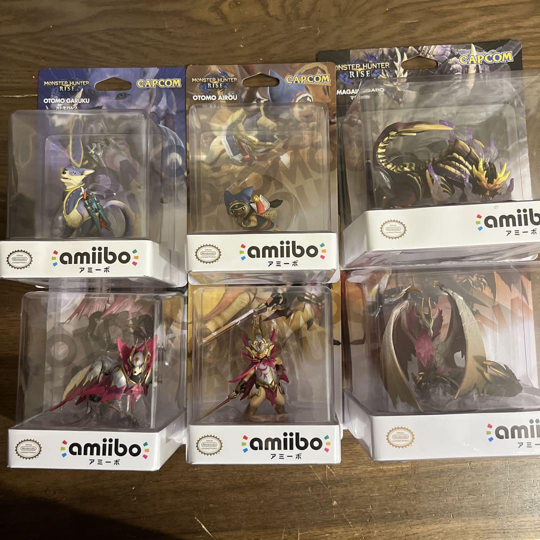 新品 モンスターハンターライズ amiibo 6台セット - メルカリ