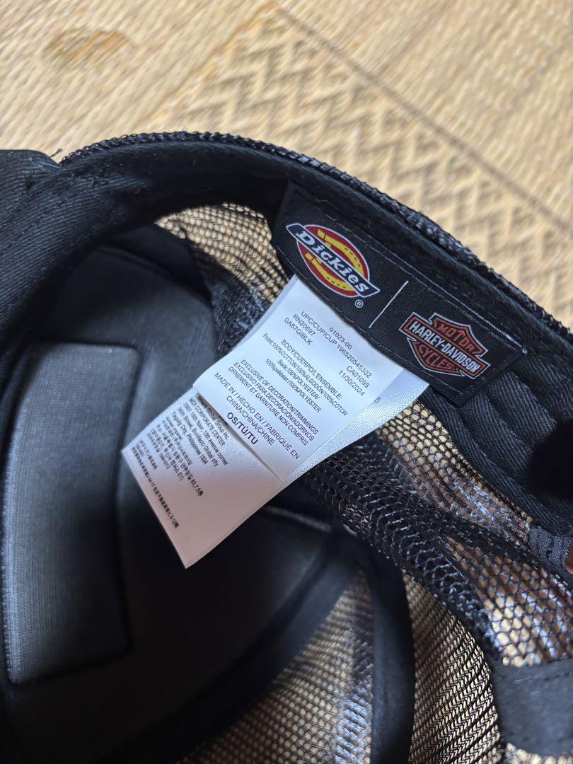 Dickies x Harley-Davidson キャップ ブラック