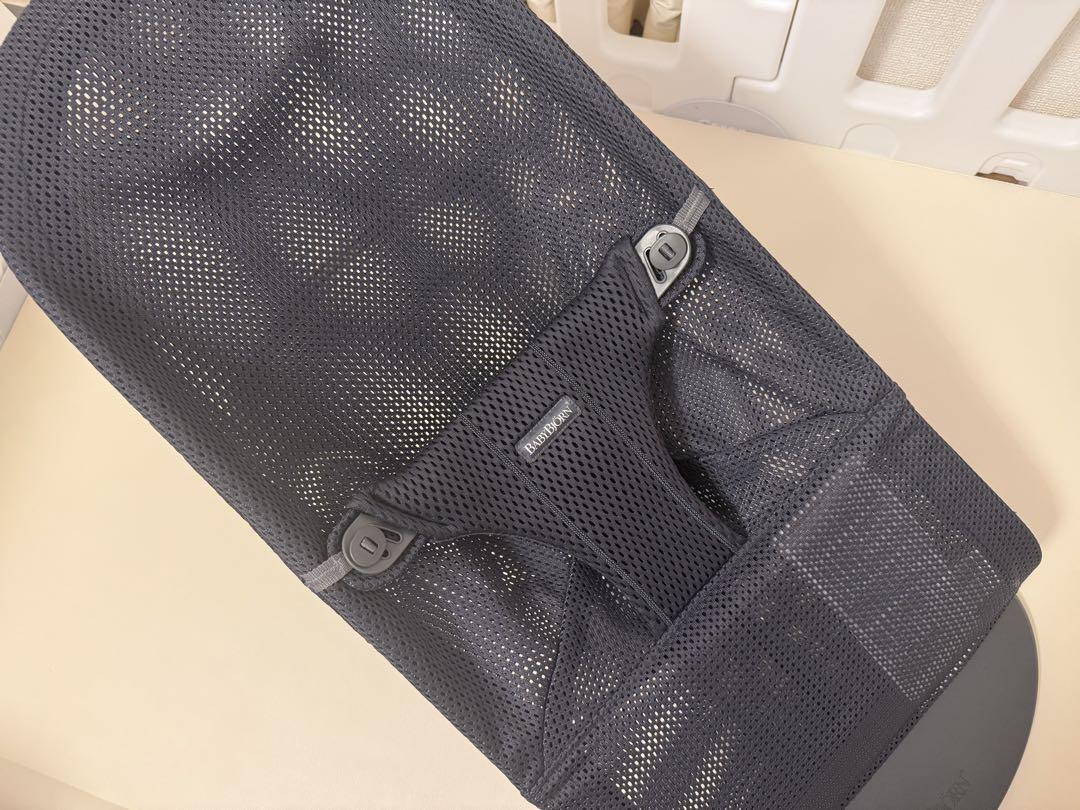 【美品】BabyBjorn バウンサー用シート ブラック