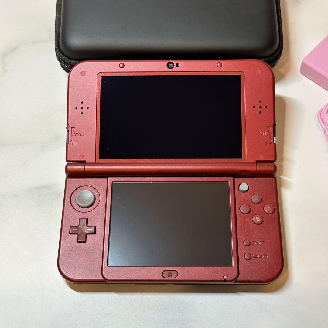 Newニンテンドー3DS LL メタリックレッド 下画面IPS搭載 Newニンテンドー3DS LL メタリックレッド 下画面IPS
