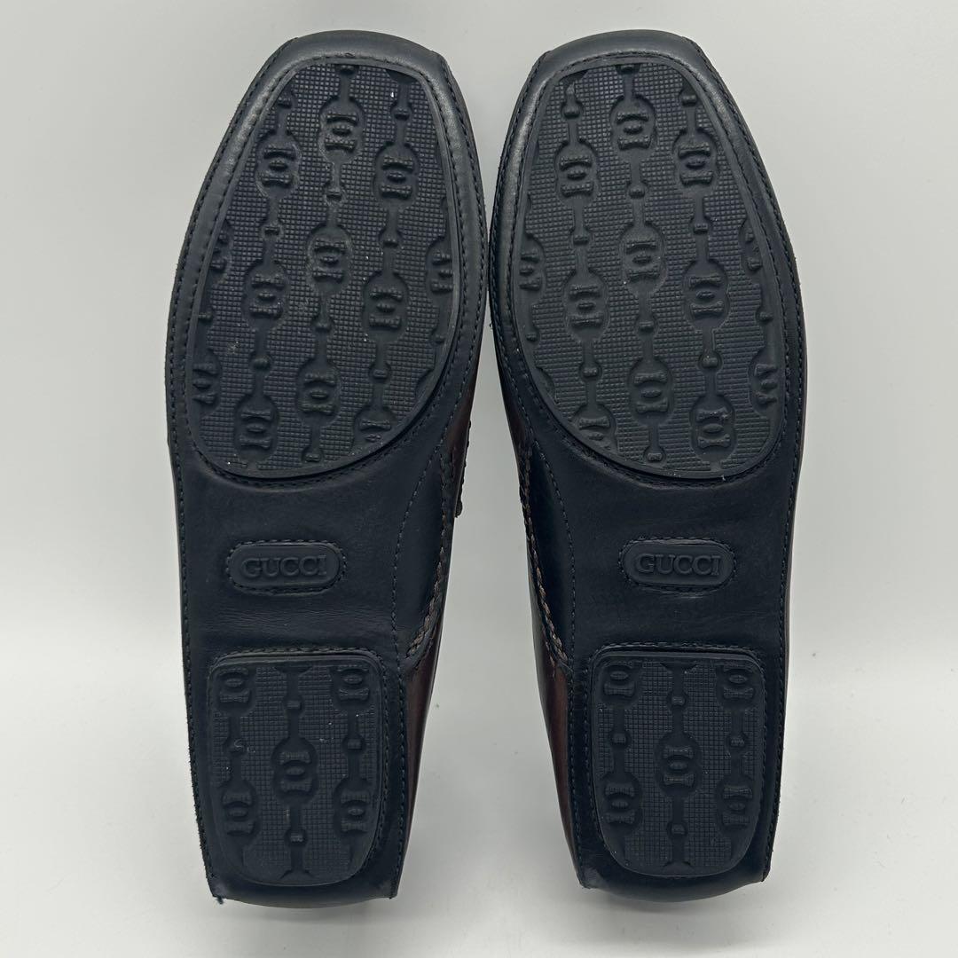 グッチ　GUCCI ドライビングシューズ　ホースビット　ローファー　革靴