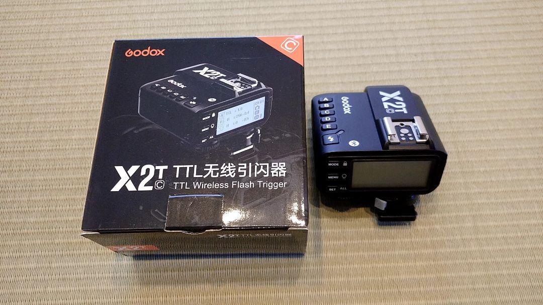 GODOX X2T-C キャノン用 送信機 フラッシュトリガー コマンダー