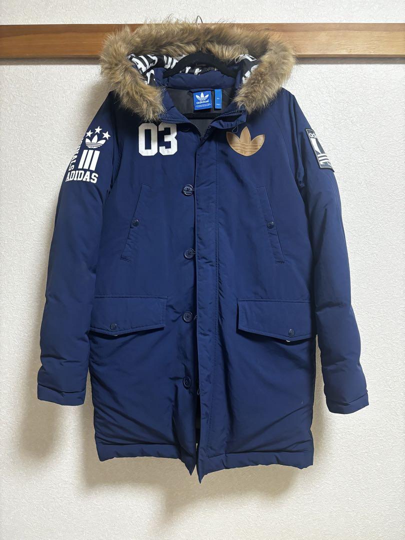 adidas/ダウンジャケット/N3B/ネイビー/Lサイズ 値下げします！