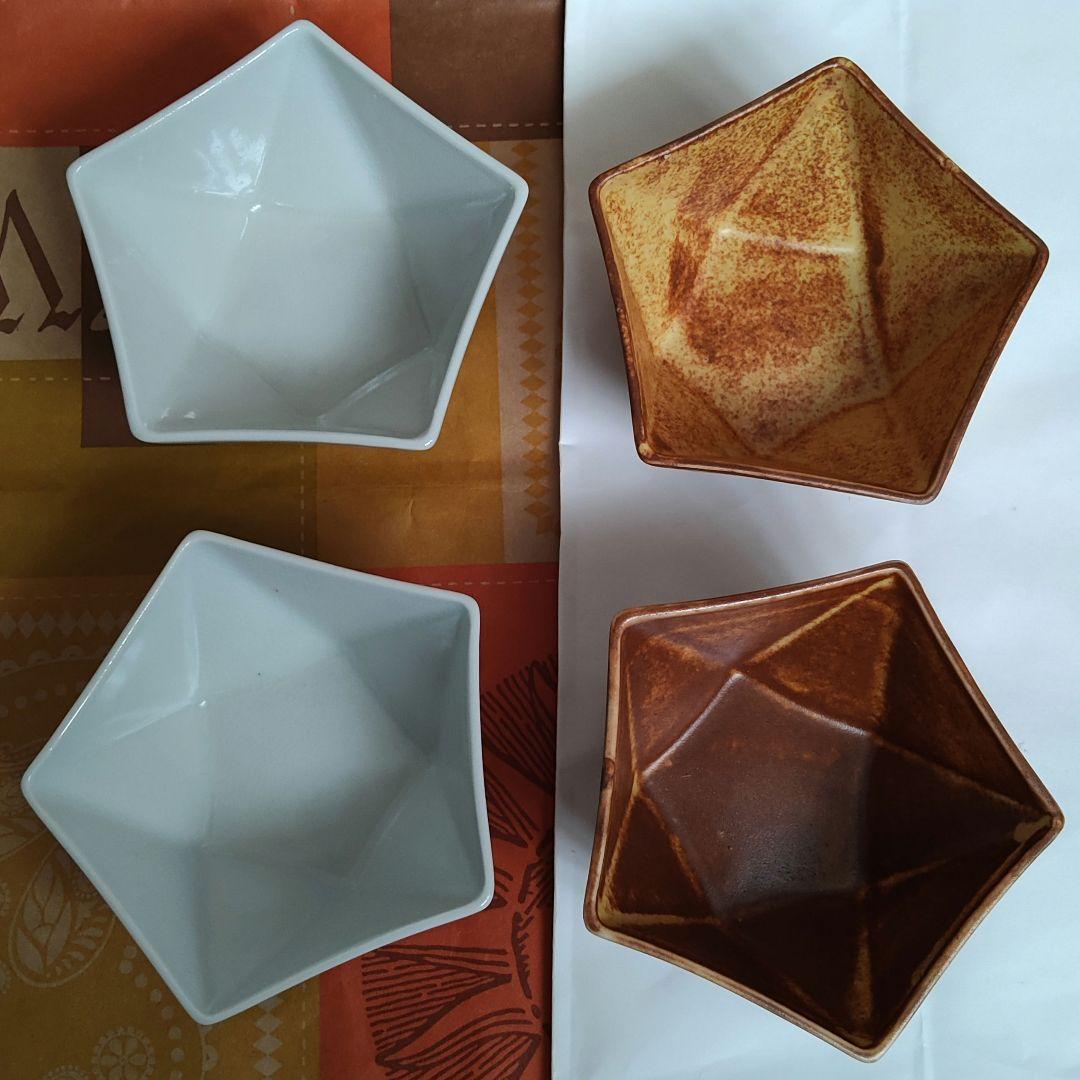 清水焼(茶と白)