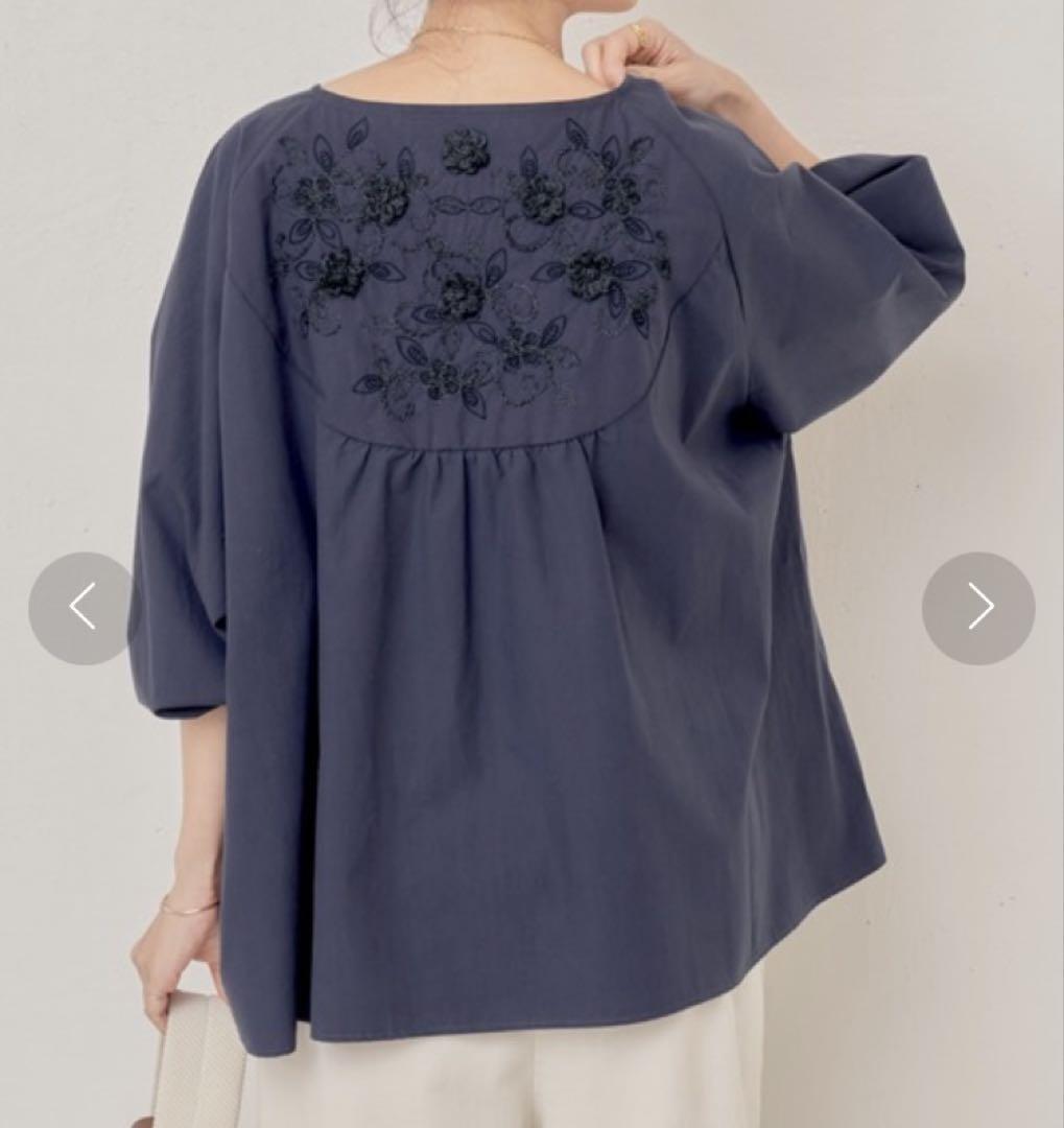 【BEARDSLEY(ビアズリー)】立体刺繍ブラウス※完売品 ※最終価格