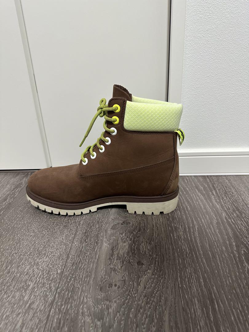 Timberland ブラウン ワークブーツ - 靴高 品質