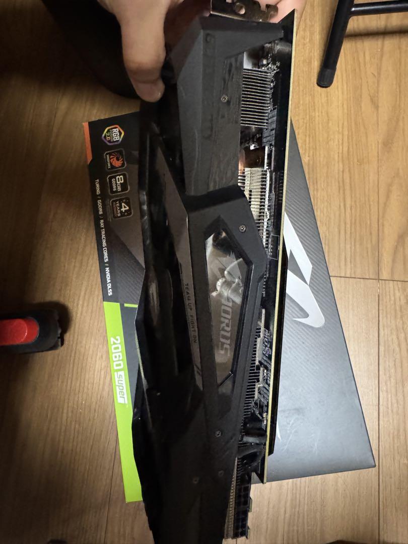 AORUS GeForce RTX 2060 Super 本体　美品