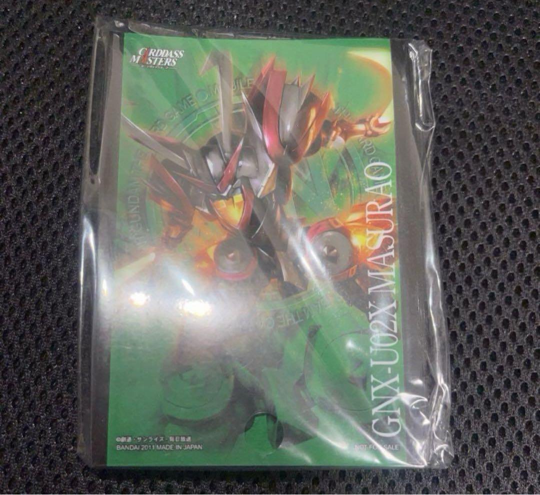 マスラオ　スリーブ　未開封　ガンダムウォー マスラオ スリーブ 未開封 ガンダムウォー - サプライ