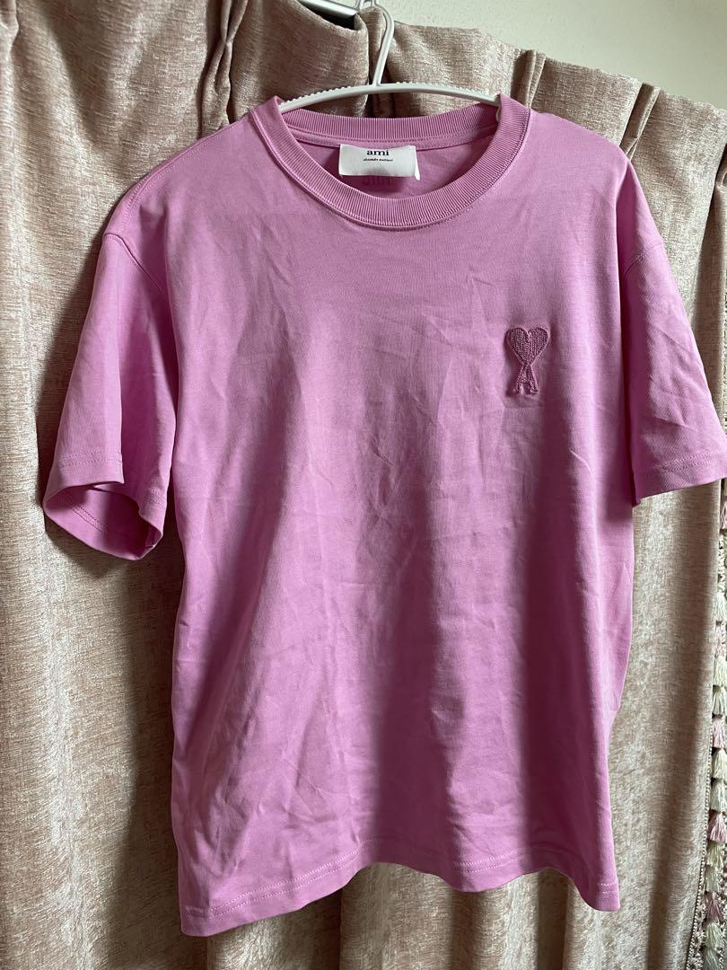 ami ピンク 半袖Tシャツ