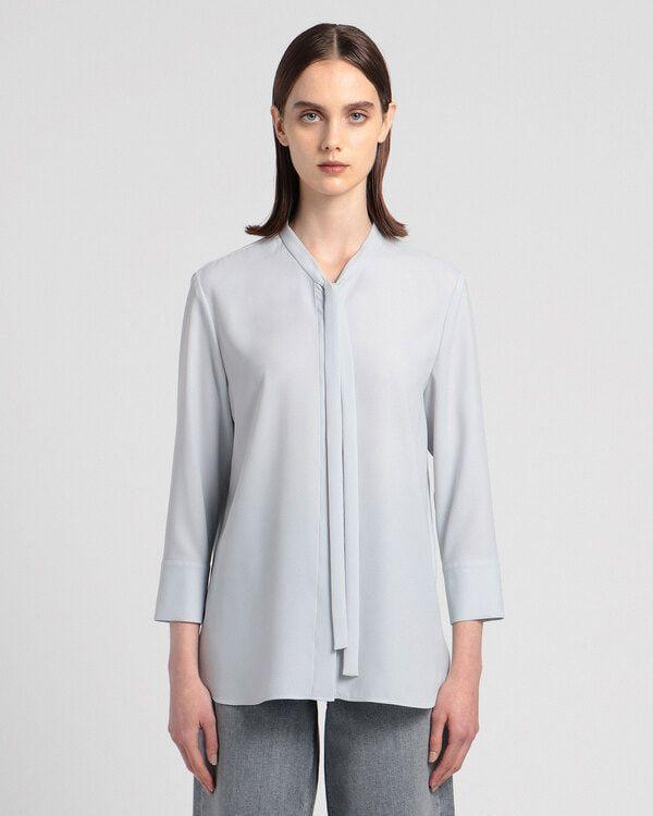 23SS　Theory　1部店舗限定　Prime GGT TieBlouse