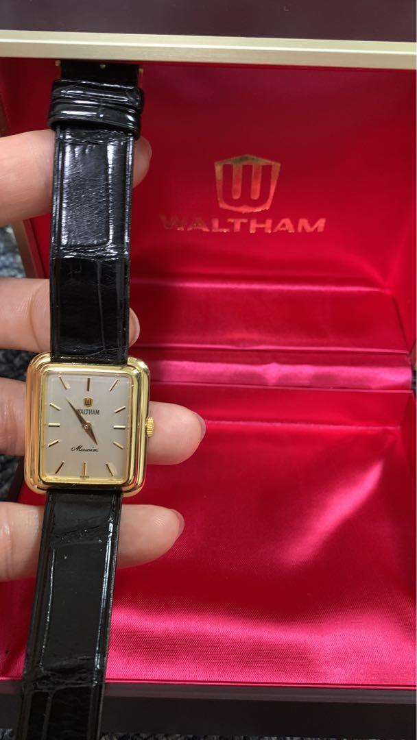 美品 WALTHAM 腕時計 手巻き
