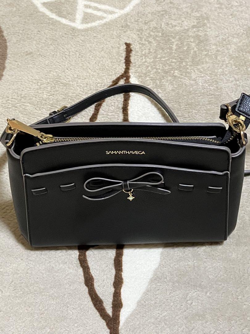 ✴︎SAMANTHAVEGA /黒ショルダーバッグ