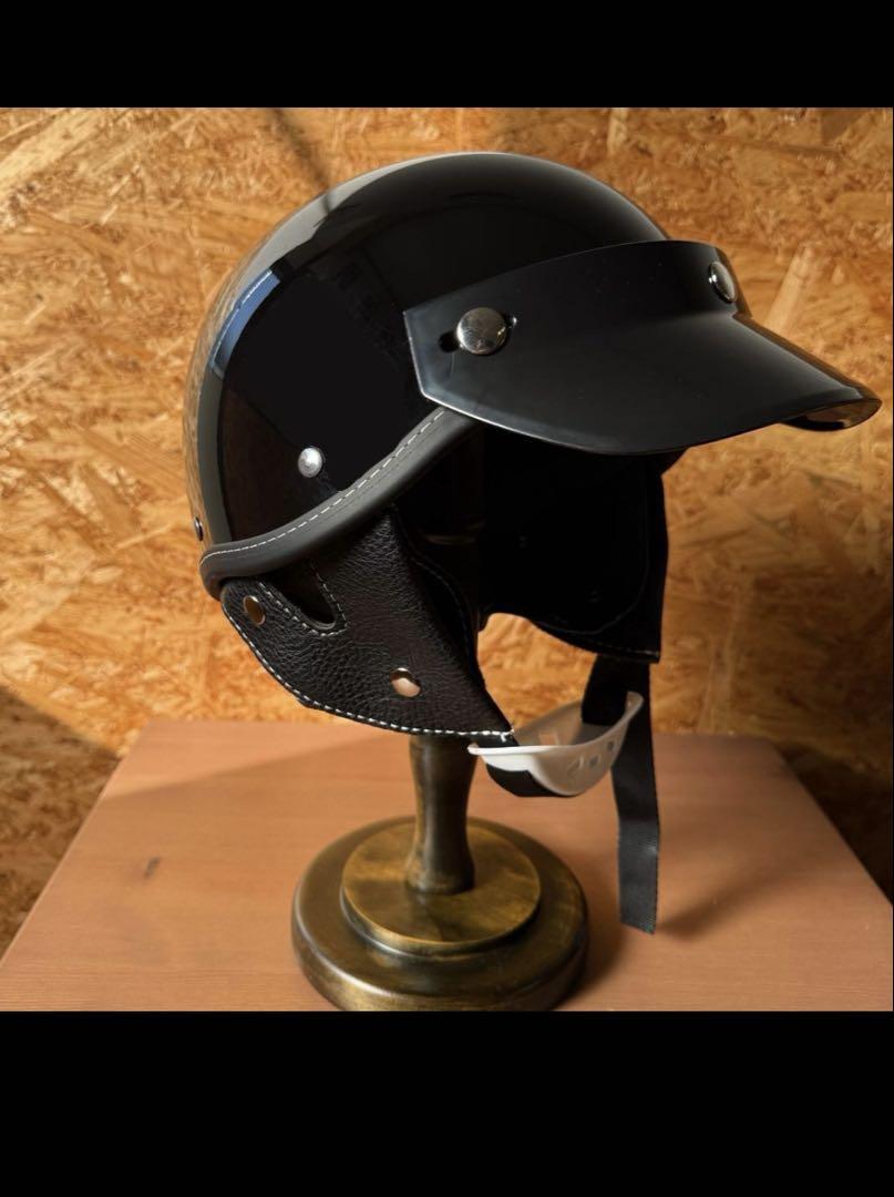 ハーフヘルメット　ショーティー　グレー　半ヘル　コルク半　検bell　buco ハーフヘルメット ショーティー ブラック コルク半 検ハーレー