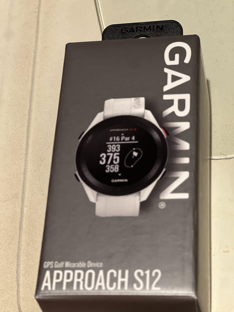 GARMIN APPROACH S12 GPSゴルフウェアラブルデバイス