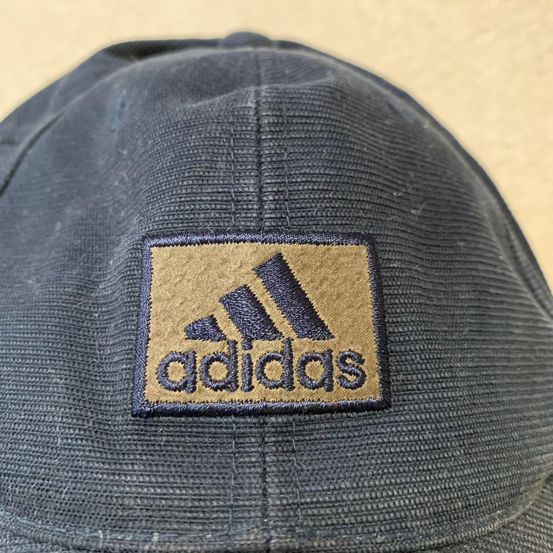 adidas アディダス ヴィンテージ 国旗 90年代 デニムキャップ