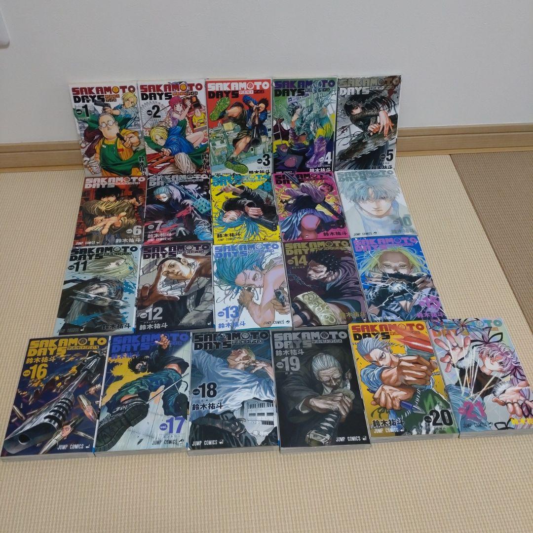 SAKAMOTO DAYS サカモトデイズ 1-21巻 鈴木裕斗 少年ジャンプ SAKAMOTO DAYS サカモトデイズ 1-21巻 鈴木裕斗 少年ジャンプ