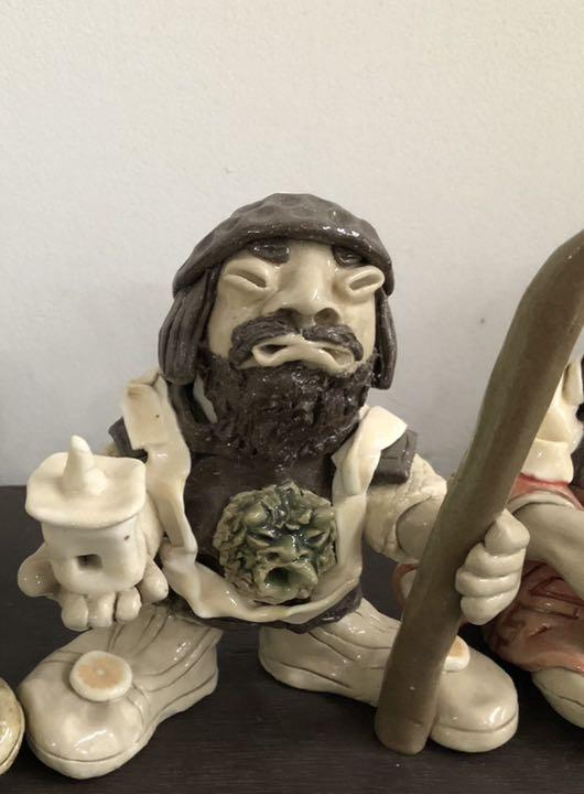 七福神の陶人形