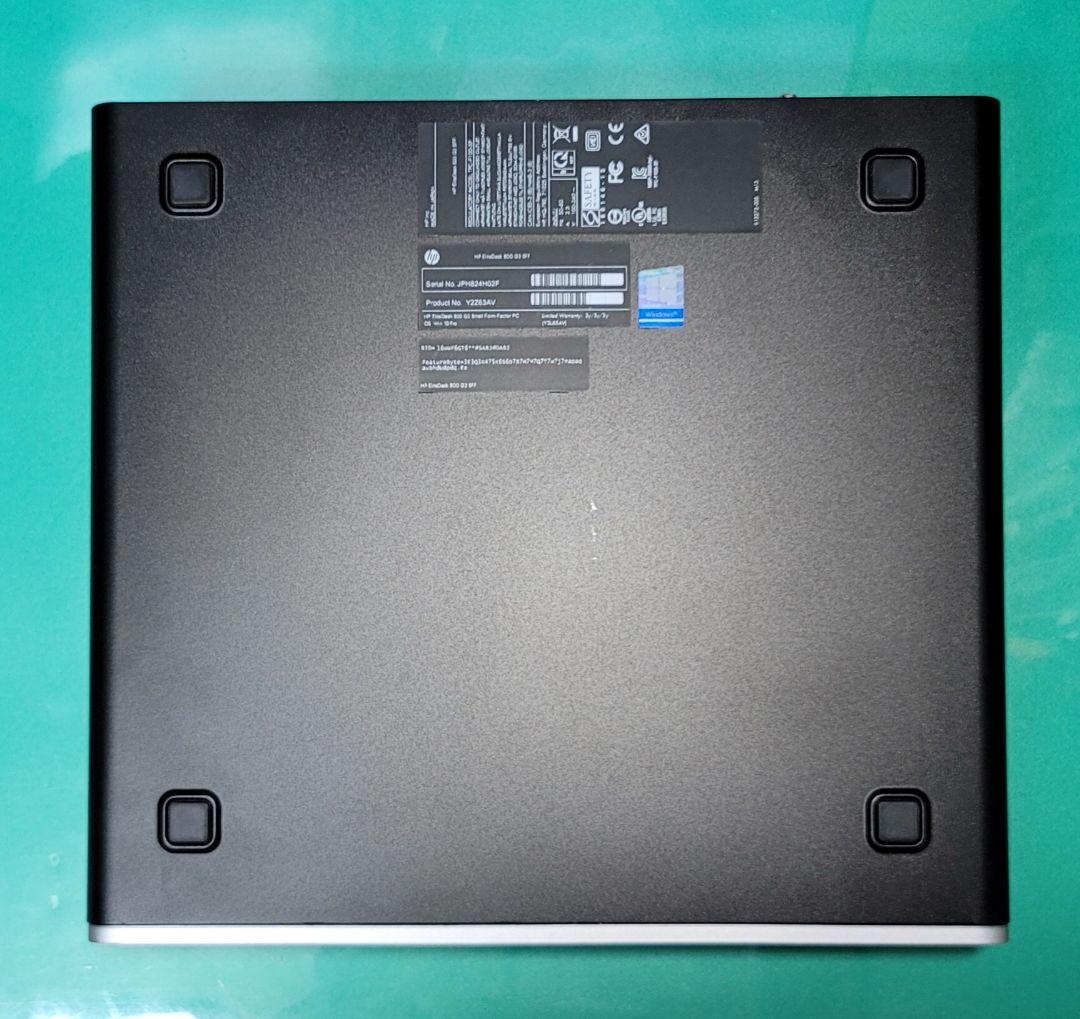 Windowsデスクトップ i7-7700 Mem32GB NvmeSSD 256GB HDD 500GB