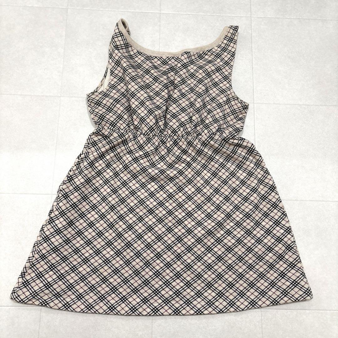 美品【BURBERRY BLUELABEL】ノースリーブチュニック　ノバチェック BURBERRY BLUE LABEL - バーバリーブルーレーベル チュニック