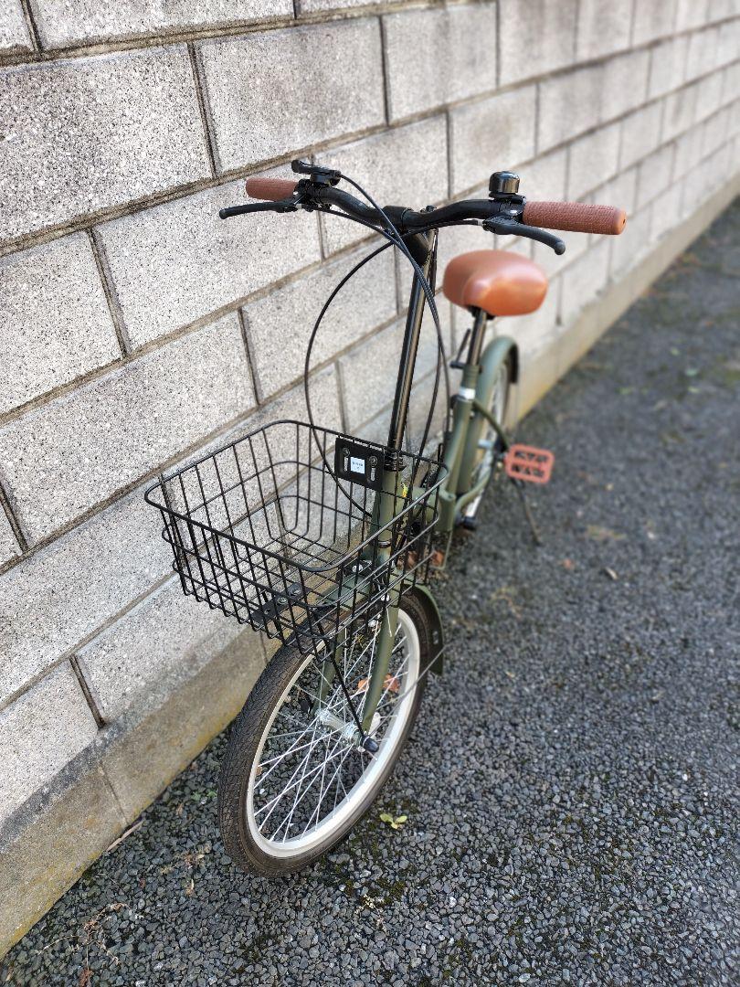 直接受渡し限定] 折りたたみ自転車 20インチ シマノ製 6段ギア