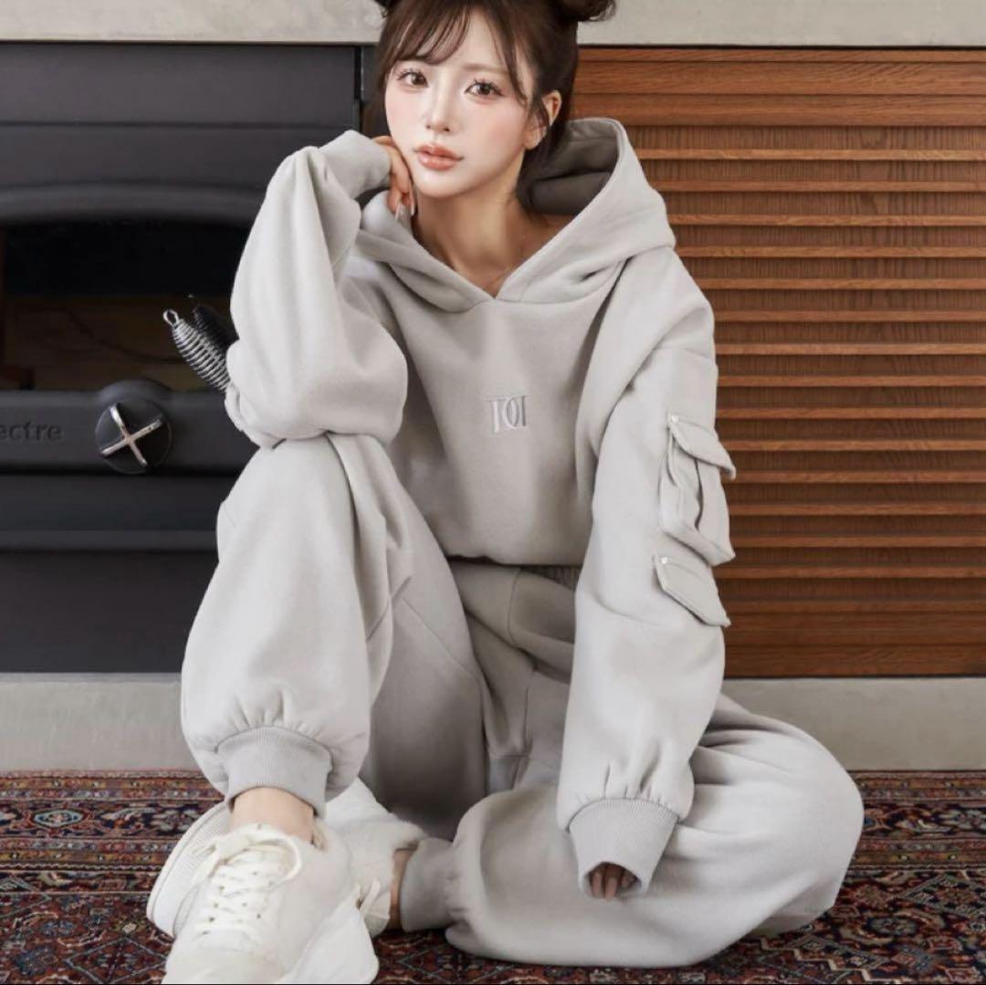Darich Dベアスタッズスウェットセットアップ　GRY