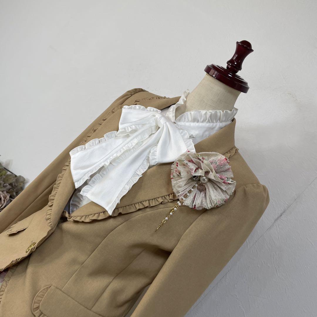 美品　ミチコロンドン　キッズ　女の子　スーツ　卒服　卒業式