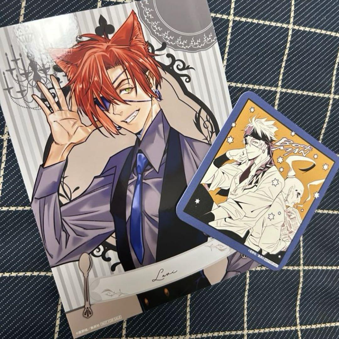 D.Gray-man Dグレ コラボカフェ 特典 コースター ブロマイド
