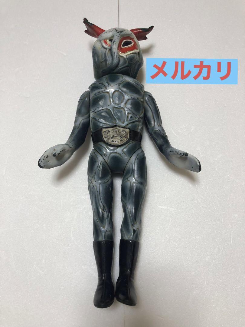 旧バンダイ　仮面ライダー怪人ソフビ　2点セット　キングソフビ　トリカブト他