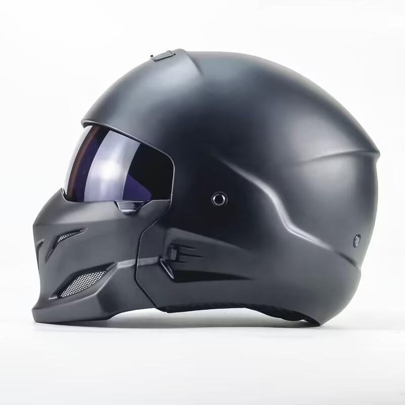 新品 バイク オンロード フルフェイスヘルメット 艶消し黒　Lサイズ