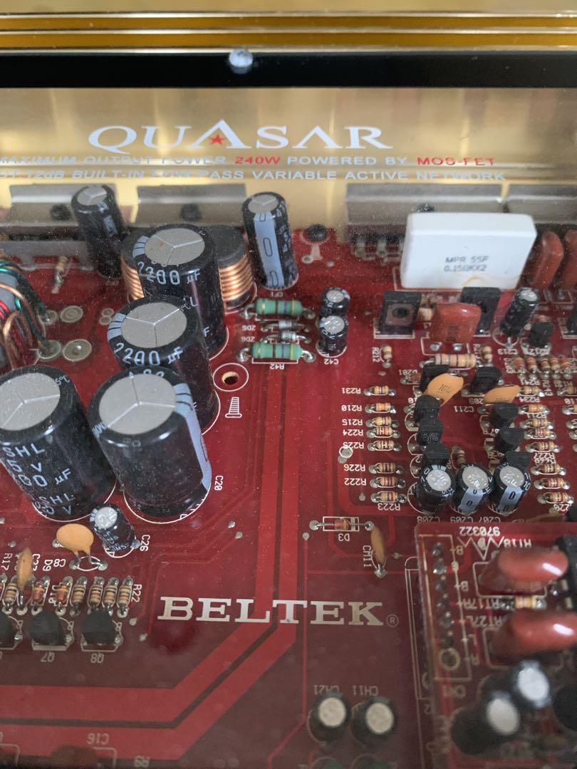 ベルテックQUASAR PA-100Gパワーアンプ - メルカリ