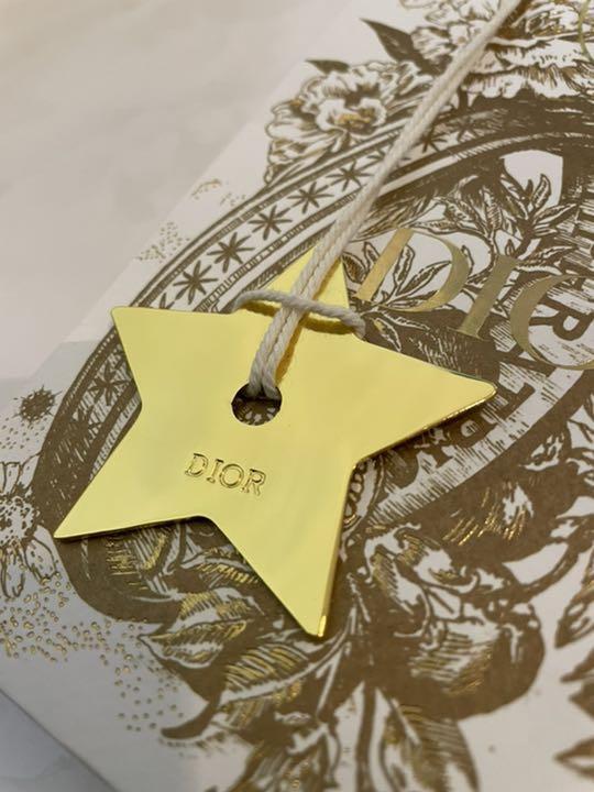 Dior ディオール クリスマス限定 ショップ袋 星のチャーム付き