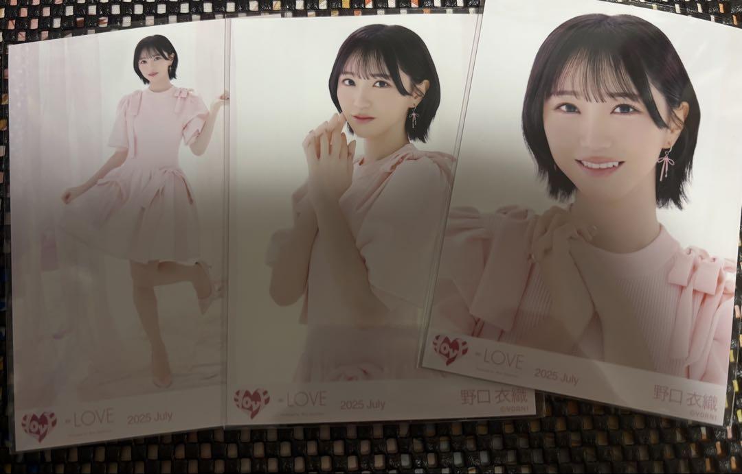 野口衣織 生写真 「とくべチュ、して」MV衣装② コンプ - メルカリ