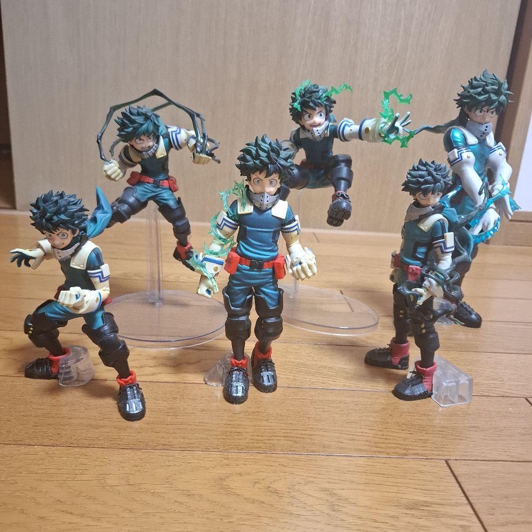 僕のヒーローアカデミア 緑谷出久 フィギュアセット 一番くじ