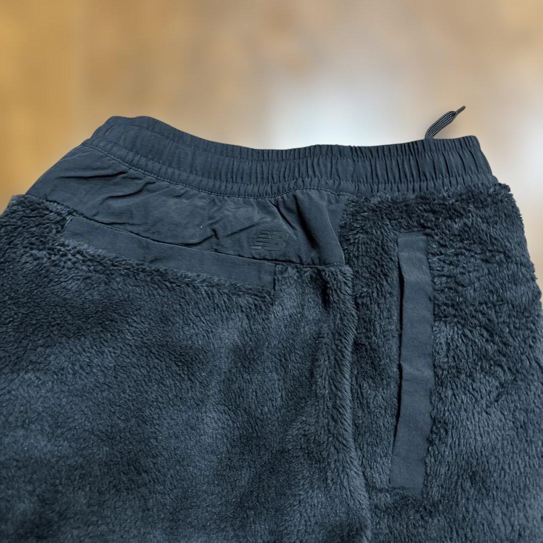 ニューバランスMET24 フリース セットアップ カーディガン パンツ ブラック