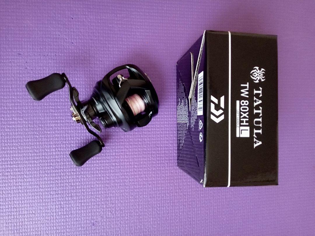 47%割引【おトク】 DAIWA 22TATULA TW80XHL リール フィッシング-KALPA.CL 大型専門店 ダイワ タトゥーラTW80XHL未使用リール リール