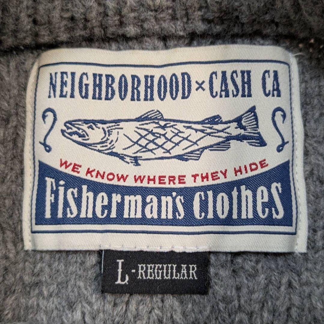 NEIGHBORHOOD cashca 希少コラボ フィッシャーマンズニット