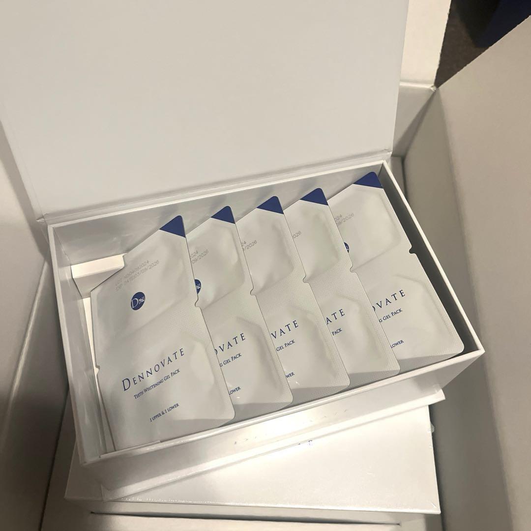 DENNOVATE ホワイトニングジェルパック3個セット