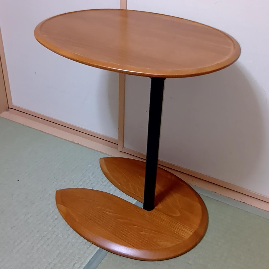 エコーネス サイドテーブル エリプステーブル 楕円 高さ調節機能付き 北欧 エコーネス サイドテーブル エリプステーブル 楕円 高さ調節機能付き 北欧