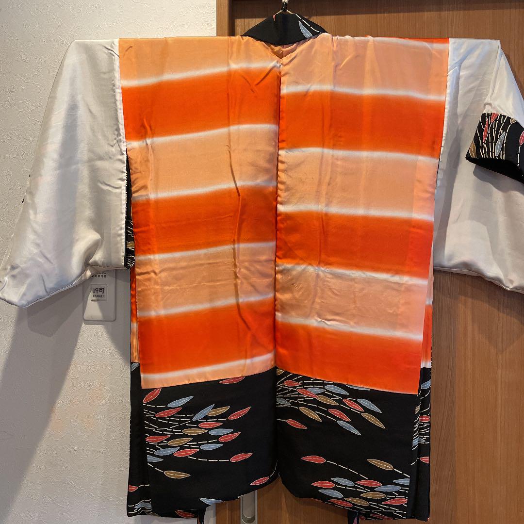 大人気 羽織 裄丈67cm 正絹 7lmki-m28581835417 正規品100%新品