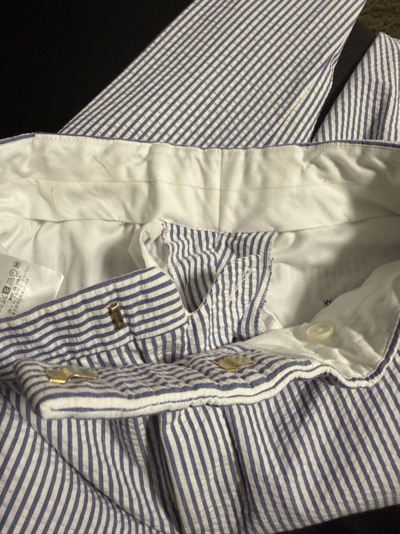 THOM BROWNE.シアサッカースラックス