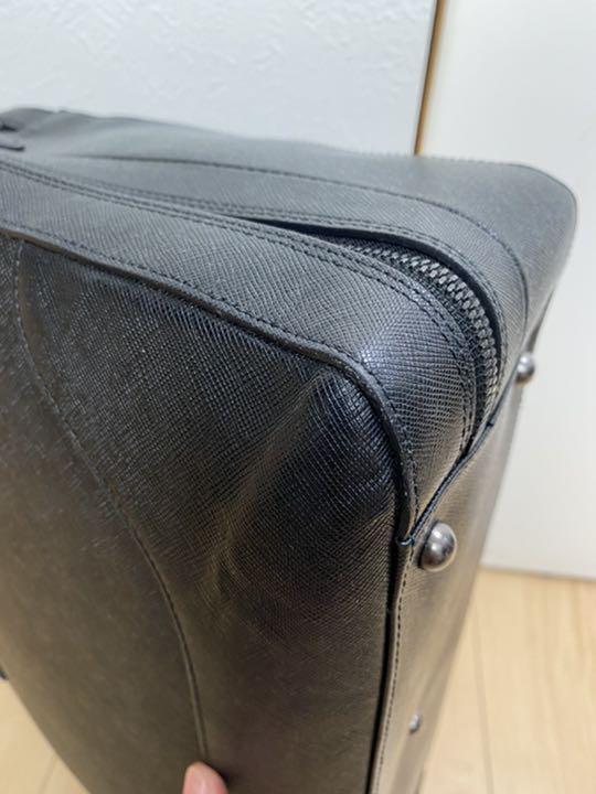 再入荷即納 黒×黒 ペッレモルビダ ブリーフバッグ 9SEPs-m28584520288 SALE定番