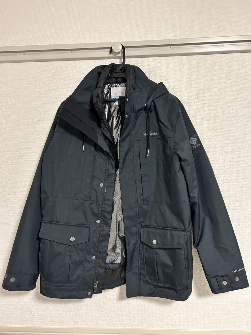 Columbia ブラック ジャケット Columbia 黒 ジャケット