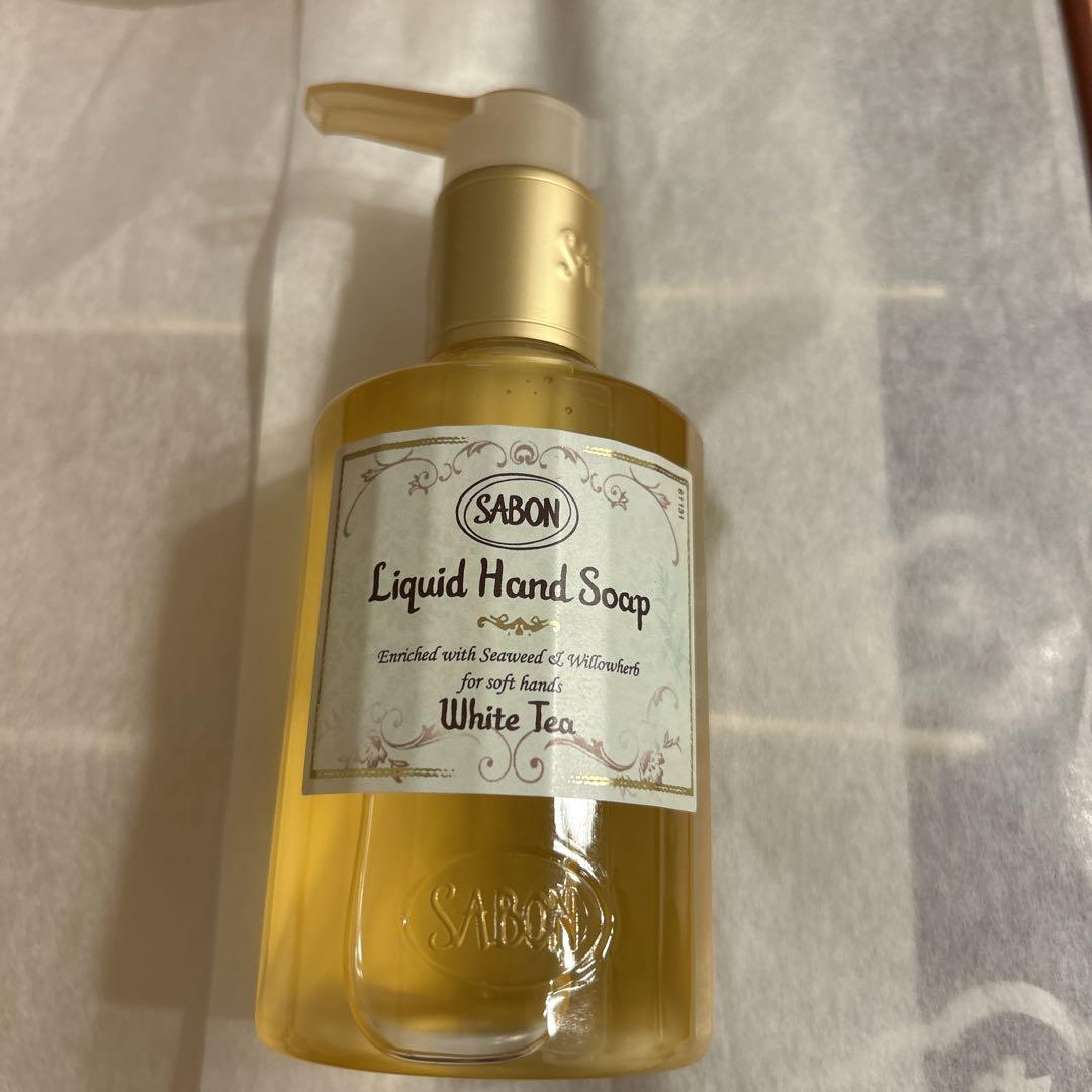 サボン ハンドソープ 200ml ホワイトティー (ボトルタイプ)