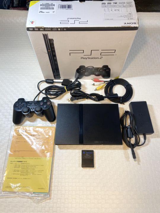 PS2 プレステ2薄型　SCPH-70000 正常起動　美品 箱付き