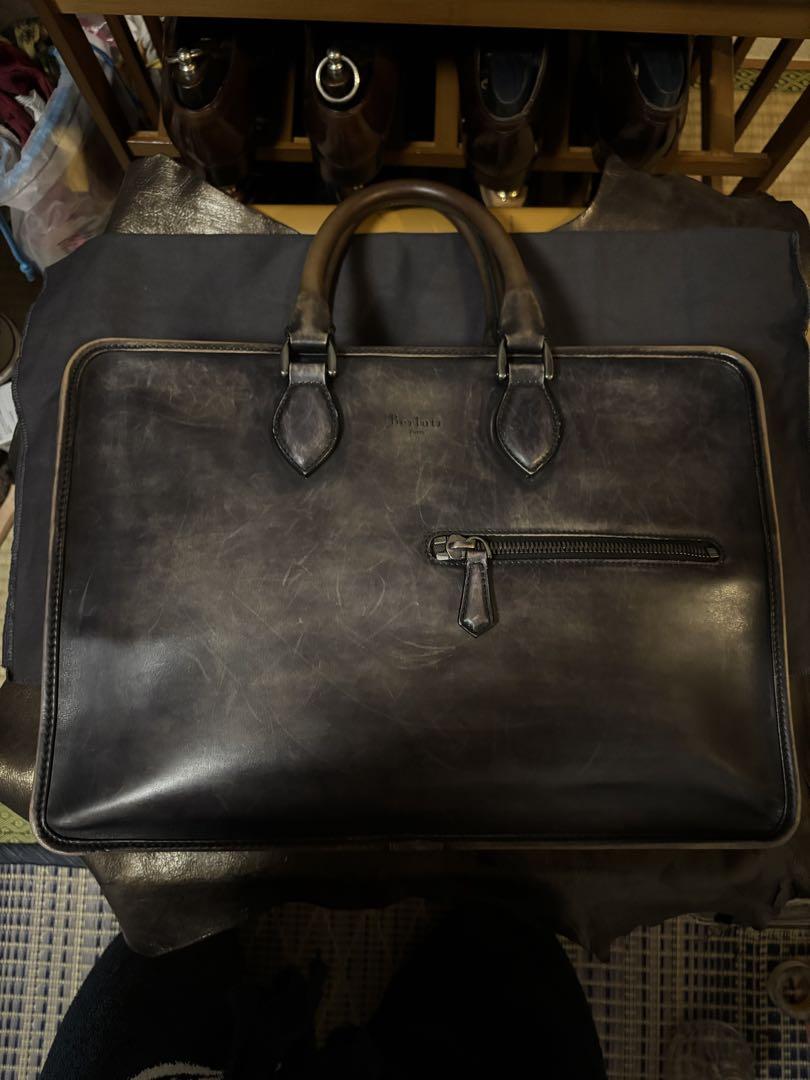 berluti ベルルッティ アンジュール　ベネチアレザー　パティーヌ　バッグ