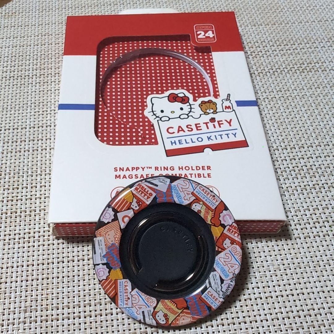 CASETIFYハローキティコラボスマホリング