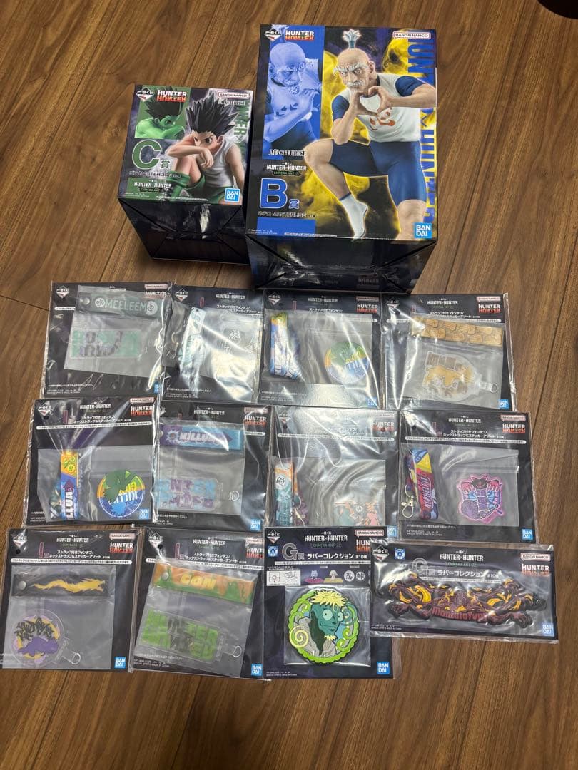 HUNTER×HUNTER ネテロ・ゴン＋下位賞グッズ