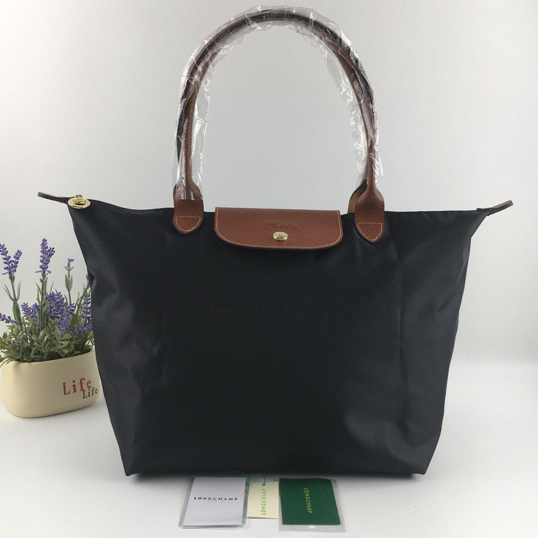 【新品未使用】 Longchamp ル プリアージュハンドバッグ ブラックL