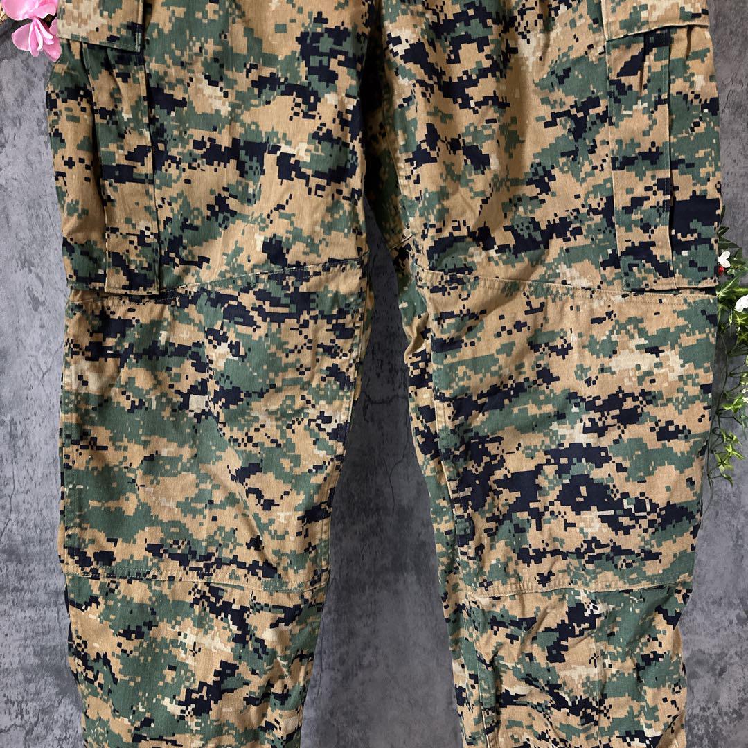米軍実物　USMC　マーパットデジカモパンツ　プロッパー製　ワイドバギーパンツ