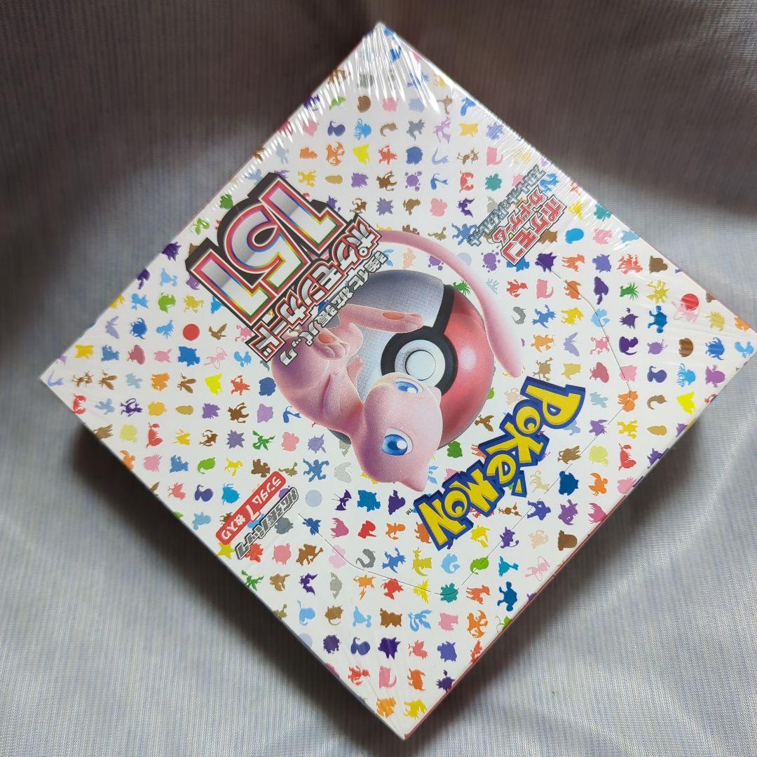 ポケモンカード151 シュリンク付き　BOX 未開封